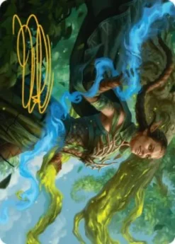 Art Card 31: Nissa, Worldsoul Speaker - Aetherdrift Art Series