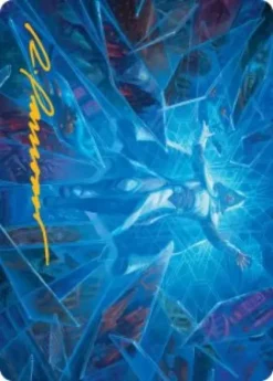 Art Card 13: Overwrite the Multiverse (signed) - Reality Fracture Art Series