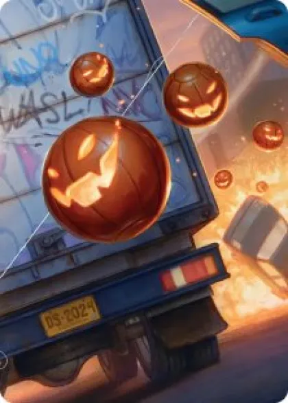 Art Card 6: Pumpkin Bombs - Marvel's Spider-Man Spidey's Spectacular Showdown