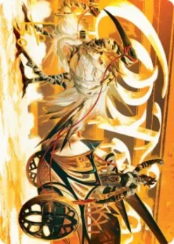 Art Card 35: Skyseer's Chariot (signed) - Aetherdrift Art Series
