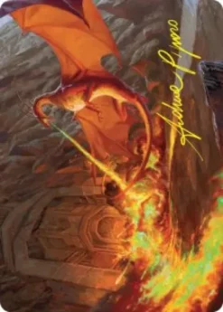 Art Card 18: Smaug's Fury - The Hobbit Art Series
