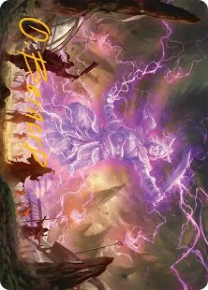 Art Card 04: Smile at Death - Tarkir: Dragonstorm Art Series