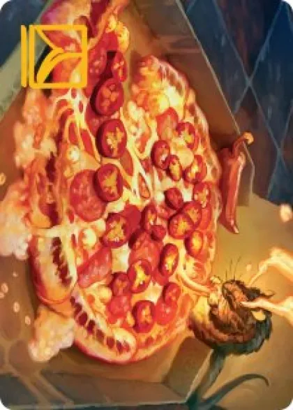 Art Card 11: Spicy Oatmeal Pizza - Teenage Mutant Ninja Turtles Art Series