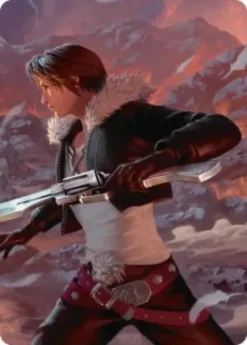 Art Card 12: Squall, Gunblade Duelist - Final Fantasy Commander