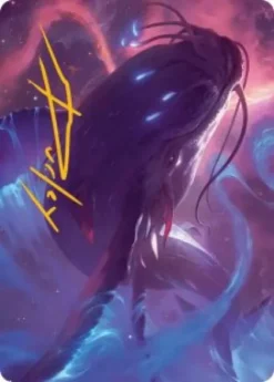 Art Card 09: Starbreach Whale (signed) - Edge of Eternities Art Series