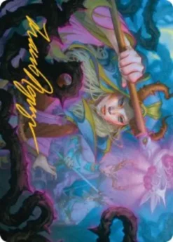 Art Card 25: Stoic Grove-Guide - Lorwyn Eclipsed Art Series