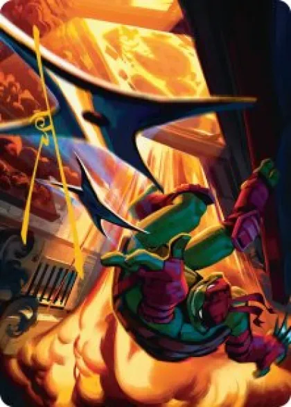 Art Card 48: Storm of Steel - Teenage Mutant Ninja Turtles Art Series