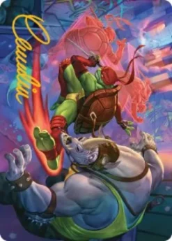Art Card 44: Super Combo - Teenage Mutant Ninja Turtles Art Series