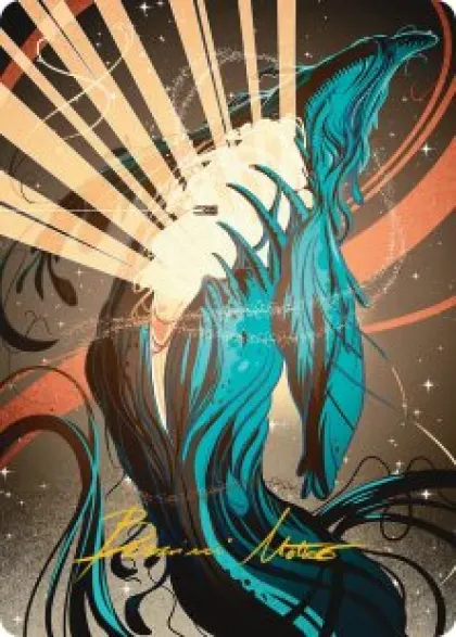 Art Card 54: Swarmyard (signed) - Edge of Eternities Art Series