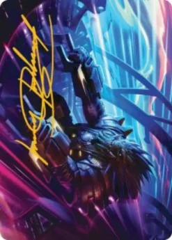 Art Card 19: Tannuk, Steadfast Second (signed) - Edge of Eternities Art Series