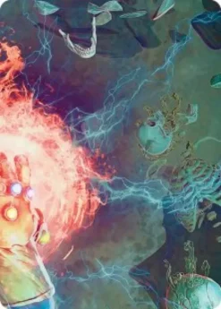 Art Card 03: Thanos, the Mad Titan - Marvel Super Heroes Art Series
