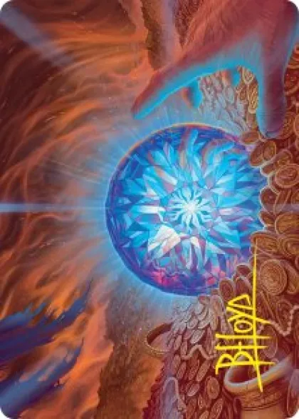 Art Card 44: The Arkenstone (signed) - The Hobbit Art Series