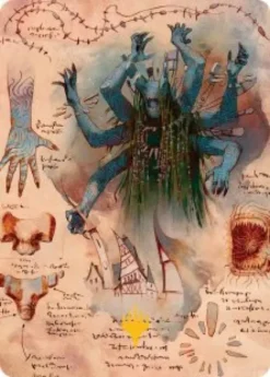 Art Card 29: The Dawning Archaic - Secrets of Strixhaven Art Series