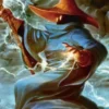 Art Card 06: The Destined Black Mage - Final Fantasy Commander