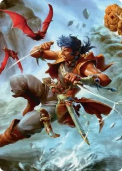 Art Card 05: The Destined Thief - Final Fantasy Commander