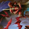 Art Card 02: The Destined Warrior - Final Fantasy Commander