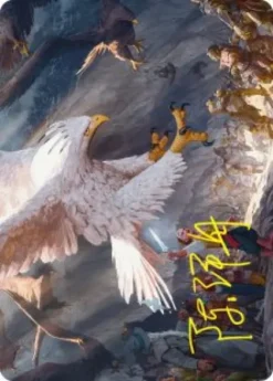 Art Card 03: The Eagles Are Coming! (signed) - The Hobbit Art Series