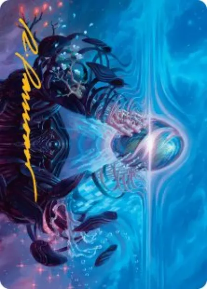 Art Card 28: The Endstone - Edge of Eternities Art Series