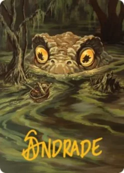 Art Card 25: The Gitrog Monster (signed) - Innistrad Remastered Art Series