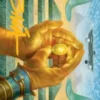 Art Card 03: The Mind Stone (signed) - Marvel Super Heroes Art Series