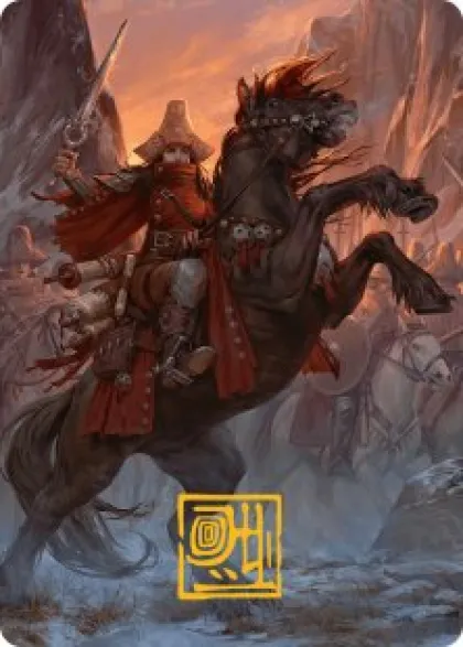 Art Card 12: Zealous Conscripts (signed) - Innistrad Remastered Art Series