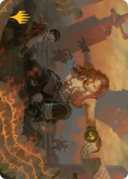 Art Card 14: Zealous Lorecaster - Secrets of Strixhaven Art Series