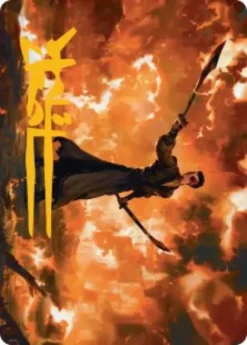 Art Card 24: Zuko, Conflicted (signed) - Avatar: The Last Airbender Art Series