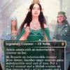 Arwen, Mortal Queen (#30) (foil) (borderless) - The Hobbit Eternal