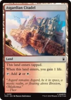 Asgardian Citadel (foil) - Marvel Super Heroes