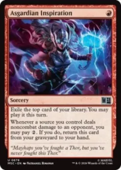 Asgardian Inspiration (foil) - Marvel Super Heroes Commander