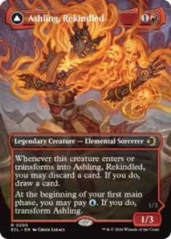 Ashling, Rekindled (foil) (borderless) - Lorwyn Eclipsed Varianten