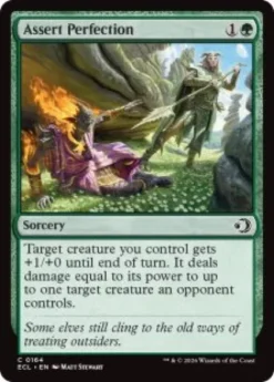 Assert Perfection (foil) - Lorwyn Eclipsed
