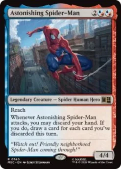 Astonishing Spider-Man (foil) - Marvel Super Heroes Commander