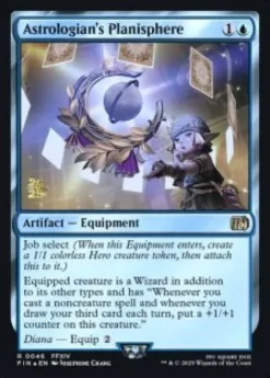 Astrologian's Planisphere (foil) - Final Fantasy Prerelease Promo's