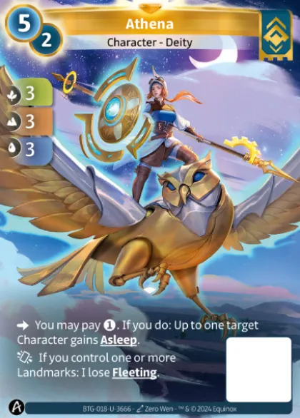 Athena (U-3666) - Altered Kickstarter Uniques