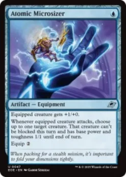 Atomic Microsizer (foil) - Edge of Eternities