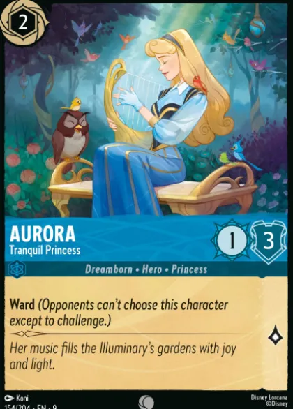 Aurora, Tranquil Princess (foil) - Fabled