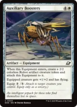 Auxiliary Boosters (foil) - Edge of Eternities