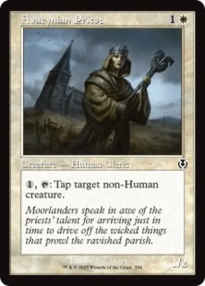 Avacynian Priest (foil) (showcase) - Innistrad Remastered Varianten