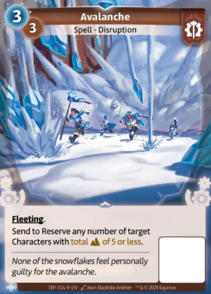 Avalanche (R) - Altered Trial by Frost