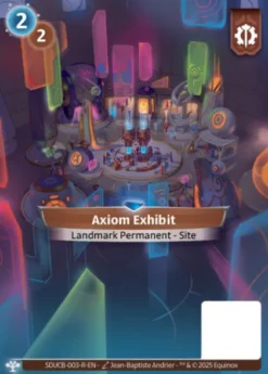 Axiom Exhibit (R) (full art) - Seeds of Unity Varianten