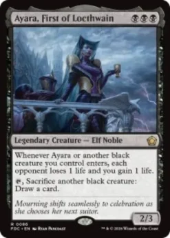 Ayara, First of Locthwain - Foundations Commander Decks