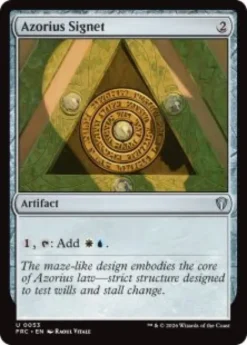 Azorius Signet - Reality Fracture Commander