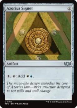 Azorius Signet - Tarkir: Dragonstorm Commander