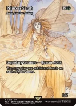 Azusa, Lost but Seeking (foil) (showcase) - Final Fantasy Through the Ages