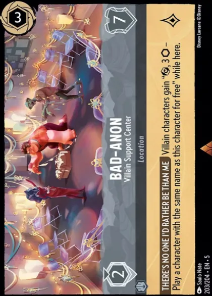Bad-Anon, Villain Support Center (foil) - Shimmering Skies