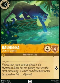 Bagheera, Cautious Explorer (foil) - Whispers in the Well