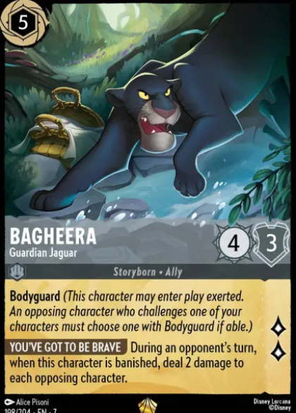 Bagheera, Guardian Jaguar - Archazia's island
