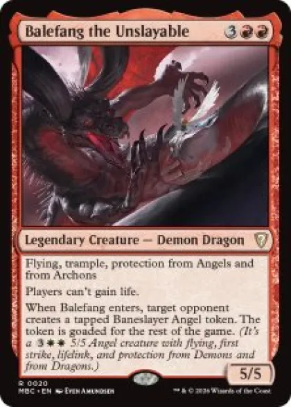 Balefang the Unslayable - Mystery Booster Commander Edition