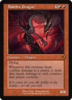 Balefire Dragon (foil) (showcase) - Innistrad Remastered Varianten